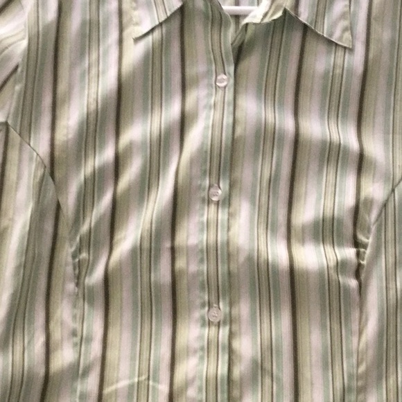 DCC Woman long-sleeved blouse, size 2X, fitted - Picture 7 of 8